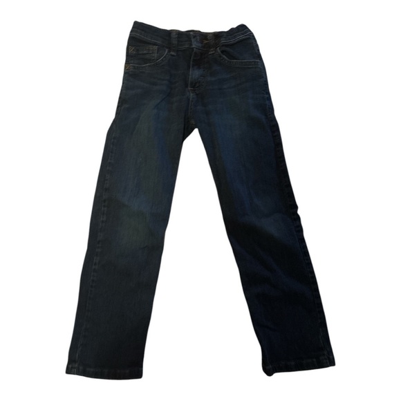Wrangler Classic Straight Size 8 Slim Adjustable Blue Jeans - Picture 1 of 4